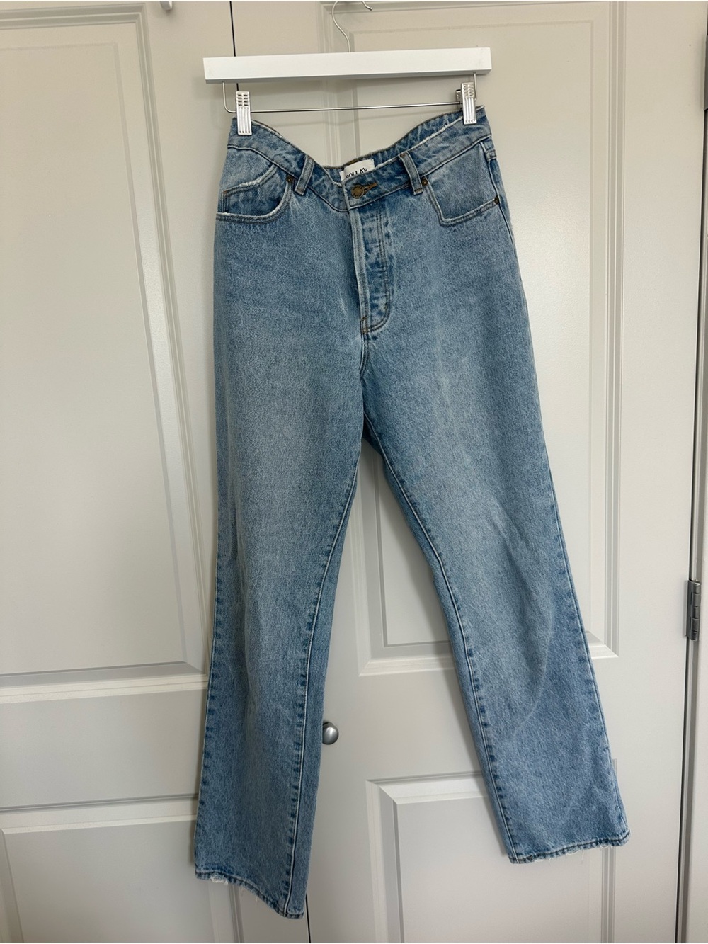 ROLLA'S Classic Light Blue Straight Leg Jeans